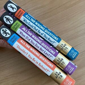 Lemony Snicket's All The Wrong Questions Books